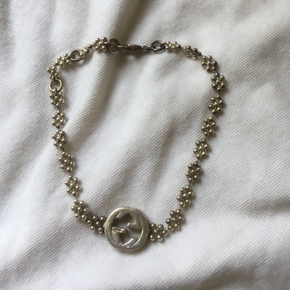 Gucci sterling silver bracelet - Picture 1 of 3